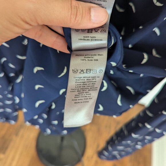 Zadig & Voltaire size L silk blouse - Picture 5 of 5